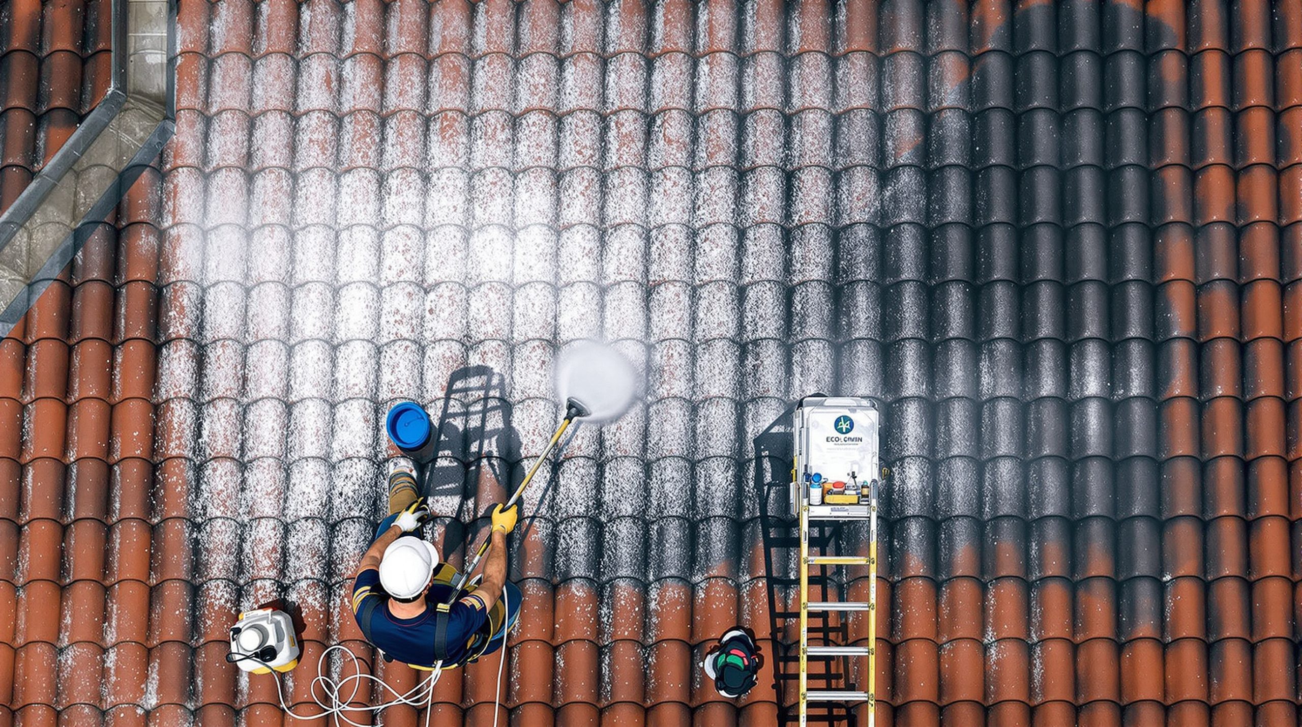 Nettoyer des tuiles au Karcher : risques et alternatives sécurisées